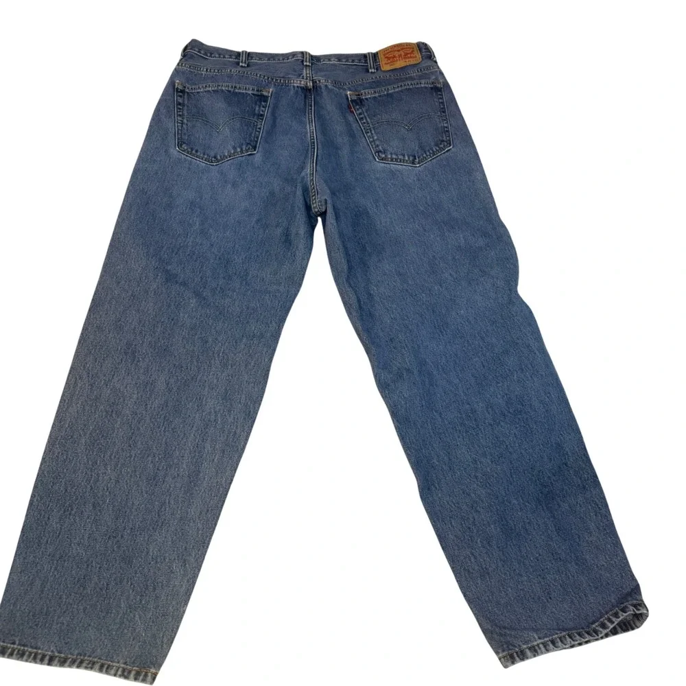 Levis 560 Comfort Fit Tapered Leg Jeans Mens 40x32 Medium Wash Blue Denim